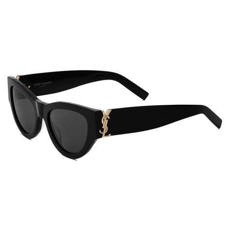 occhiali ysl donna acetato nero|Occhiali da sole ysl sl 462 in acetato .